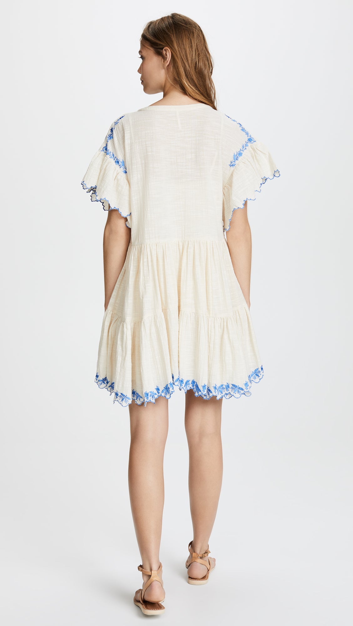 Free People Love And Embellished Shift Dress in Pink | Lyst